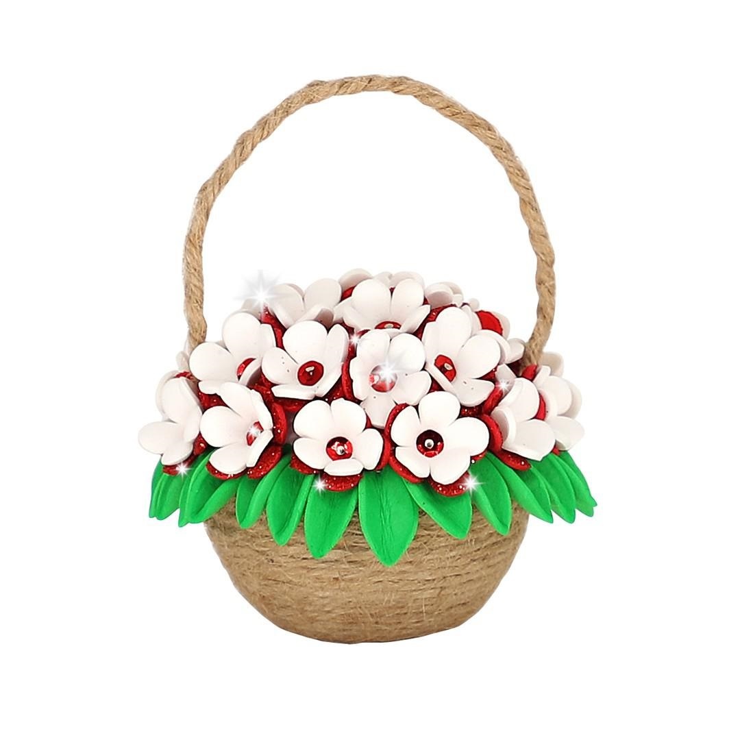 Топиарий Букет в корзине - миниатюра 2