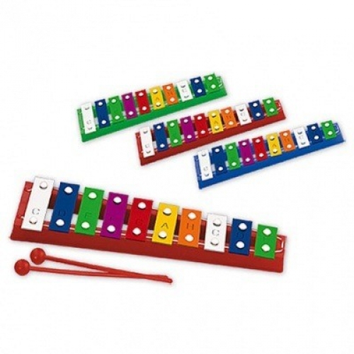 Металлофон 10 тонов - фото 1