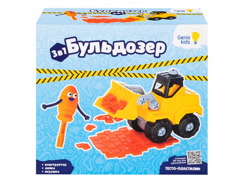 Тесто для лепки Бульдозер - фото 1