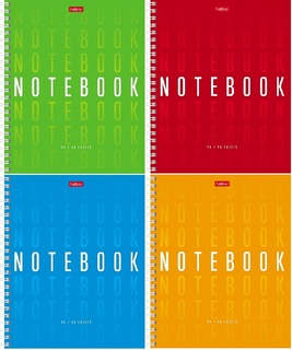 Тетрадь 48л. линейка на гребне Colors Hatber - фото 1