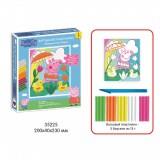  Картина из пластилина Путешествие Пеппы - фото 1