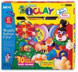 Масса д/лепки 6цв*18гр. со стеками AMOS - фото 1