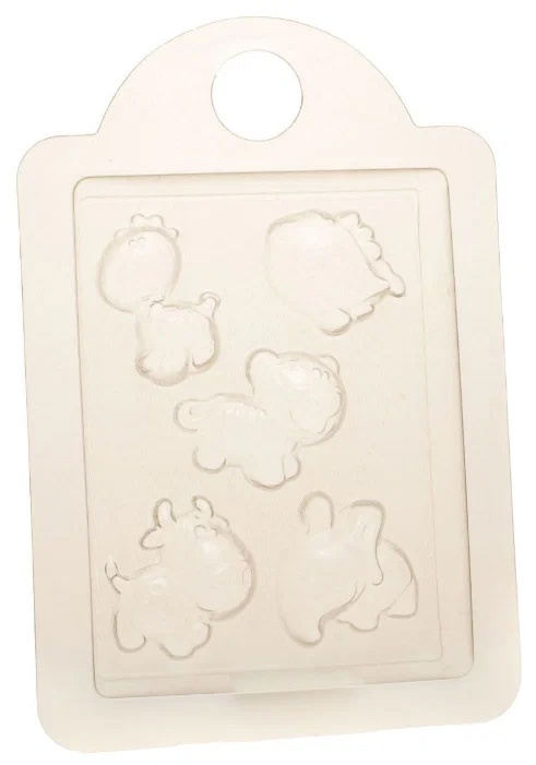 Форма пластик Веселый зоопарк - фото 1