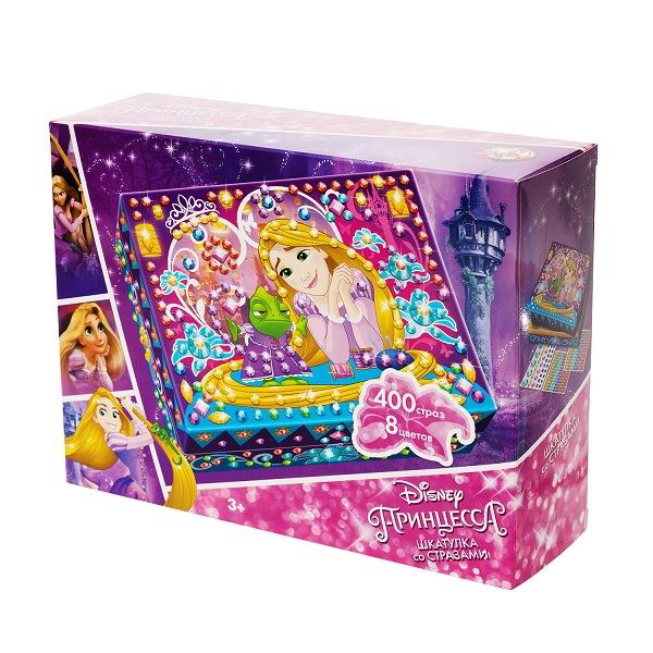 Шкатулка со стразами Рапунцель ДК - фото 1