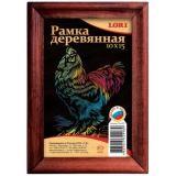 Рамка деревянная 10*15 темная - фото 1