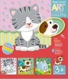  Трафарет Домашние любимцы (3 пластик.основы) - фото 1