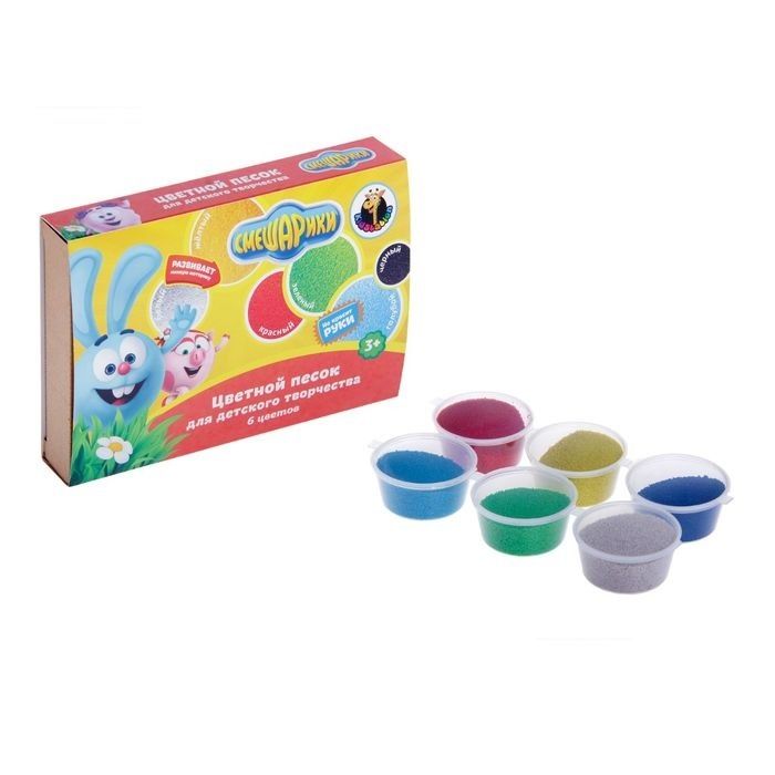 Песок 6 цв. - миниатюра 3
