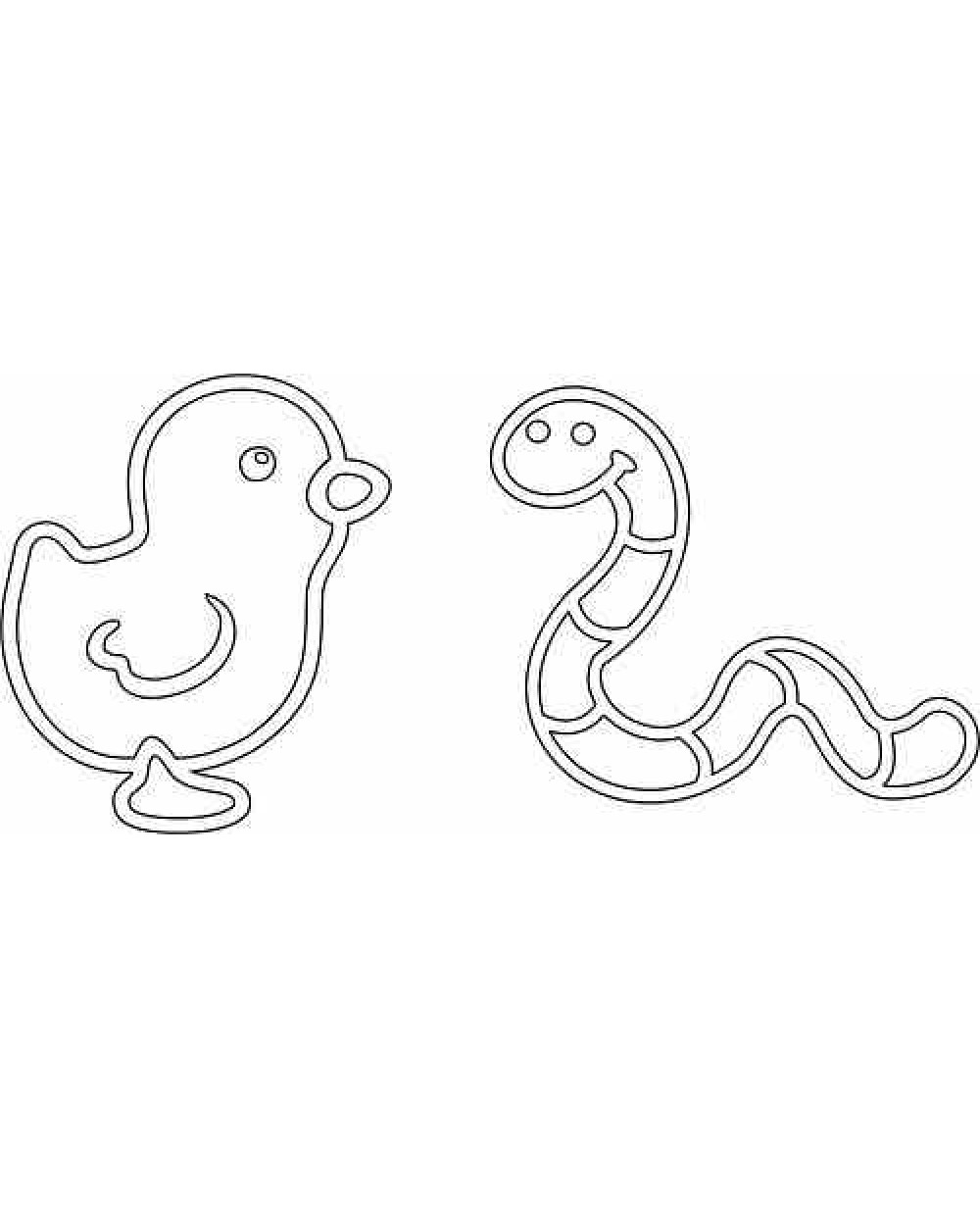 Трафареты для малышей №1 - фото 1