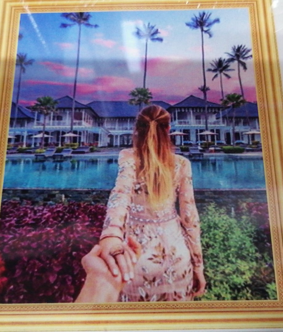 Картина стразами 40*50 В отеле - фото 1