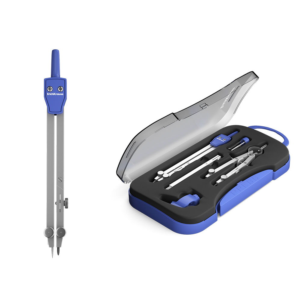 Готовальня 5 предметов 140 мм. ЕК - фото 1