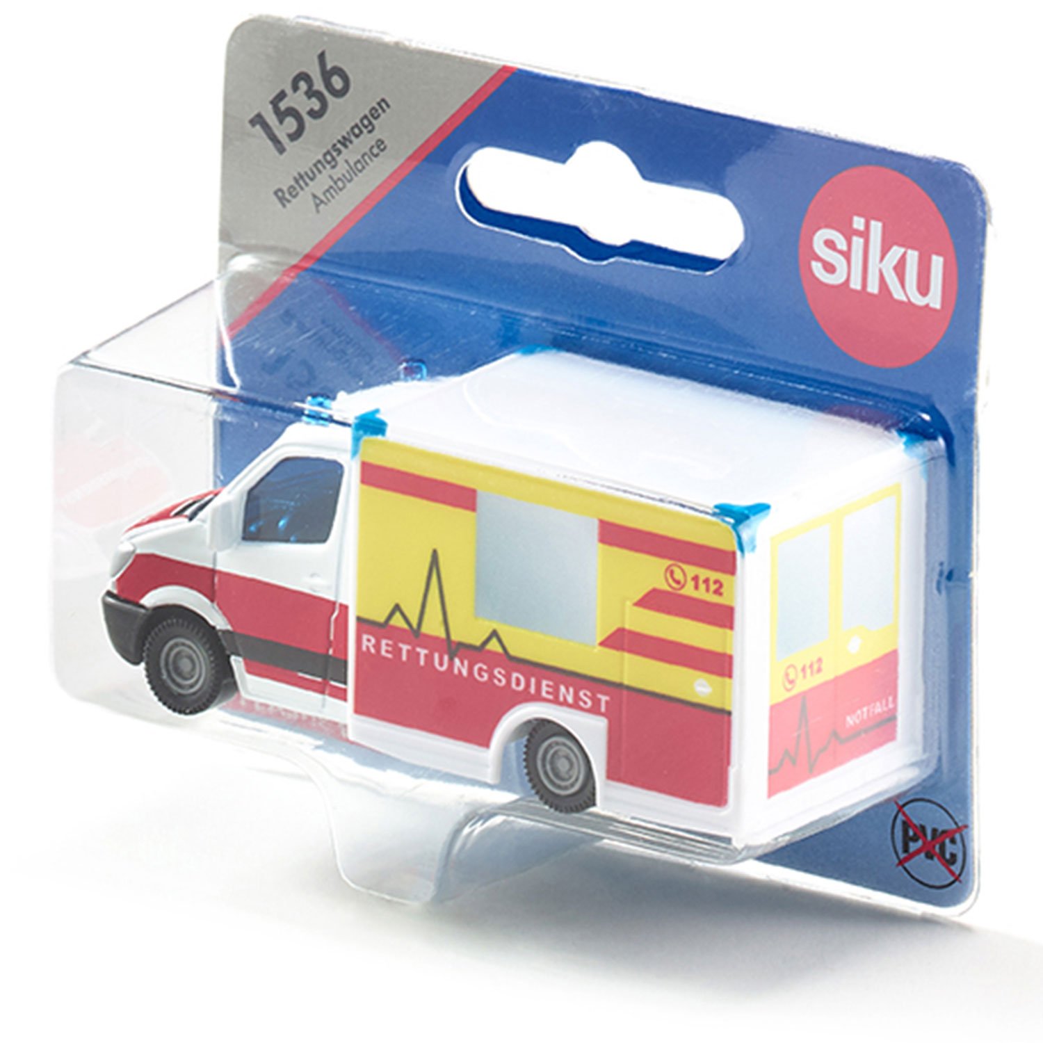 Модель мет. SIKU Скорая - миниатюра 2