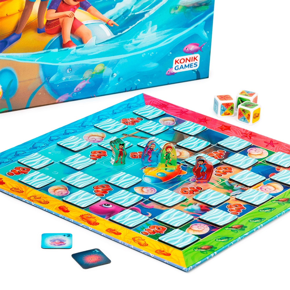Настольная игра Ловцы Жемчуга KONIK - миниатюра 3