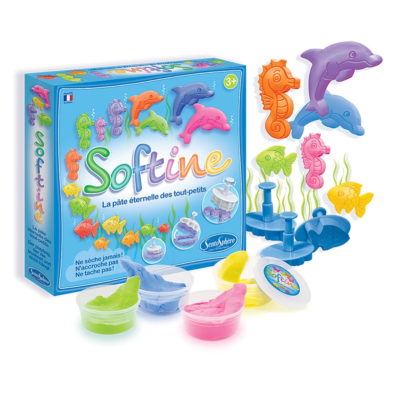 Пластилин для лепки Морской мир SentoSphere - фото 1