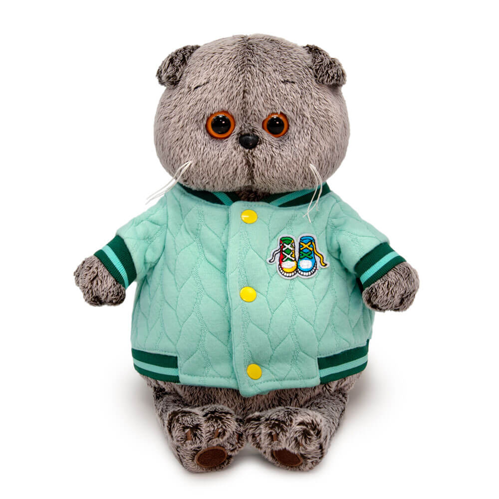 Мягкая игрушка Басик в бомбере - фото 1