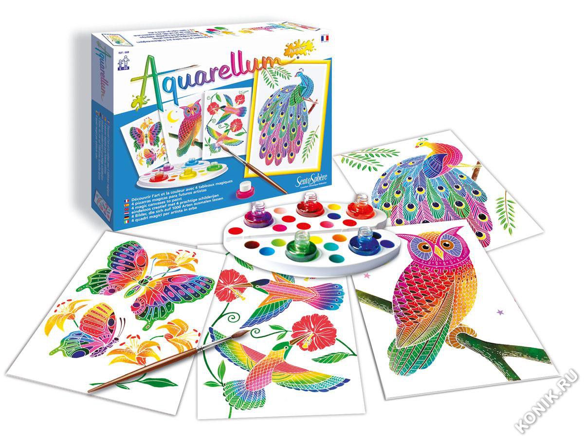 Раскраска акварель. В парке SentoSphere - фото 1