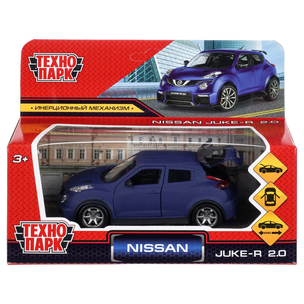 Машина металлическая ТЕХНОПАРК NISSAN JUKE-R 2.0 син. - миниатюра 2