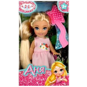 Кукла Карапуз Анечка 12см в/к - фото 1