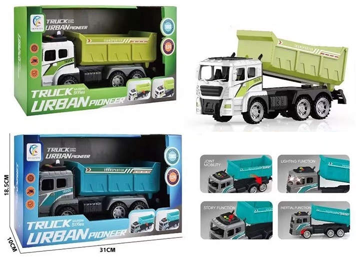 Машина Самосвал инерц. свет, звук - фото 1