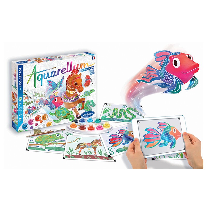 Раскраска акварель. Живой мир SentoSphere - фото 1