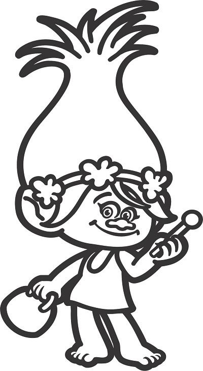 Трафарет Розочка А5 - фото 1