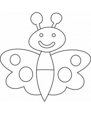 Трафарет Бабочка А6 - фото 1