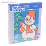 Н-р д/творч. Фреска Снеговик - фото 1