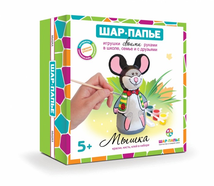 Шар-папье Мышка - фото 1