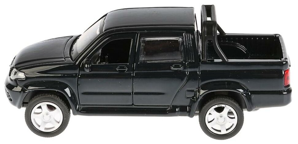 Модель мет. UAZ PICKUP 12см чёрн. ТЕХНОПАРК - миниатюра 2