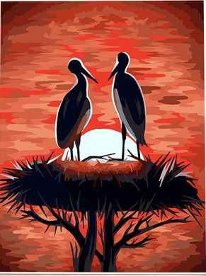 Картина по номерам 40*50 Счастье в доме (ЛИЦЕНЗИЯ) - фото 1