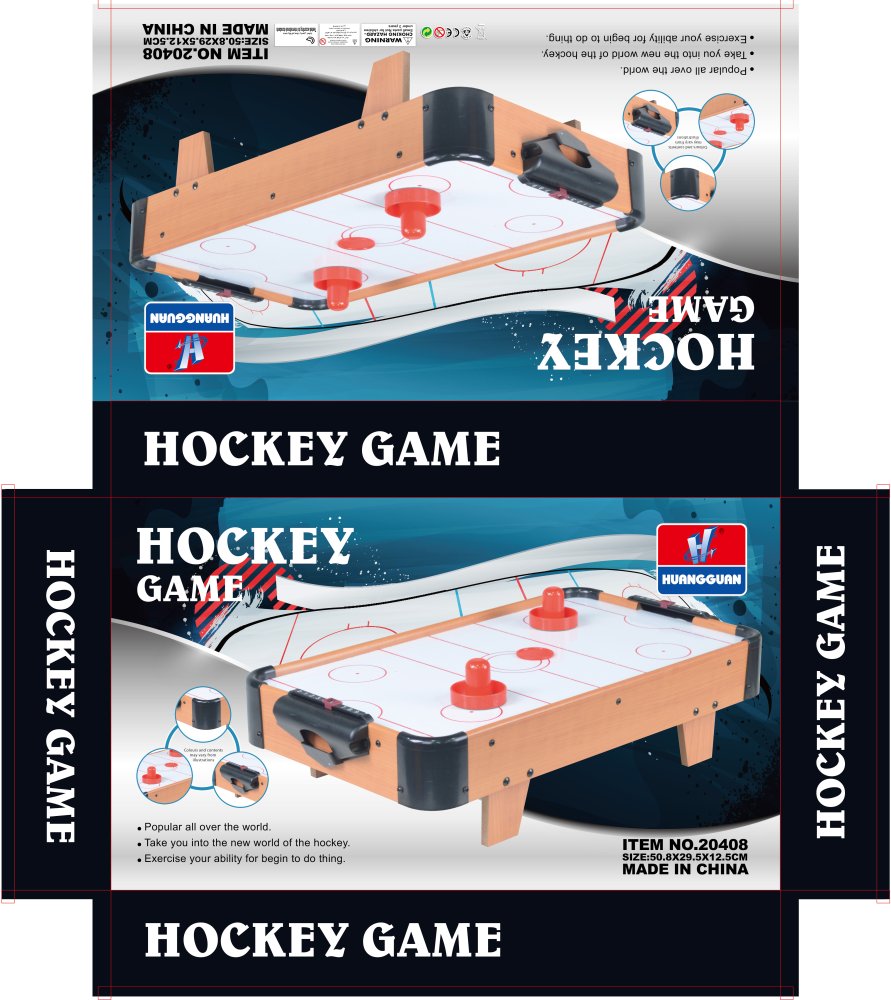 Аэрохоккей настольный (51*29,5*12) - фото 1