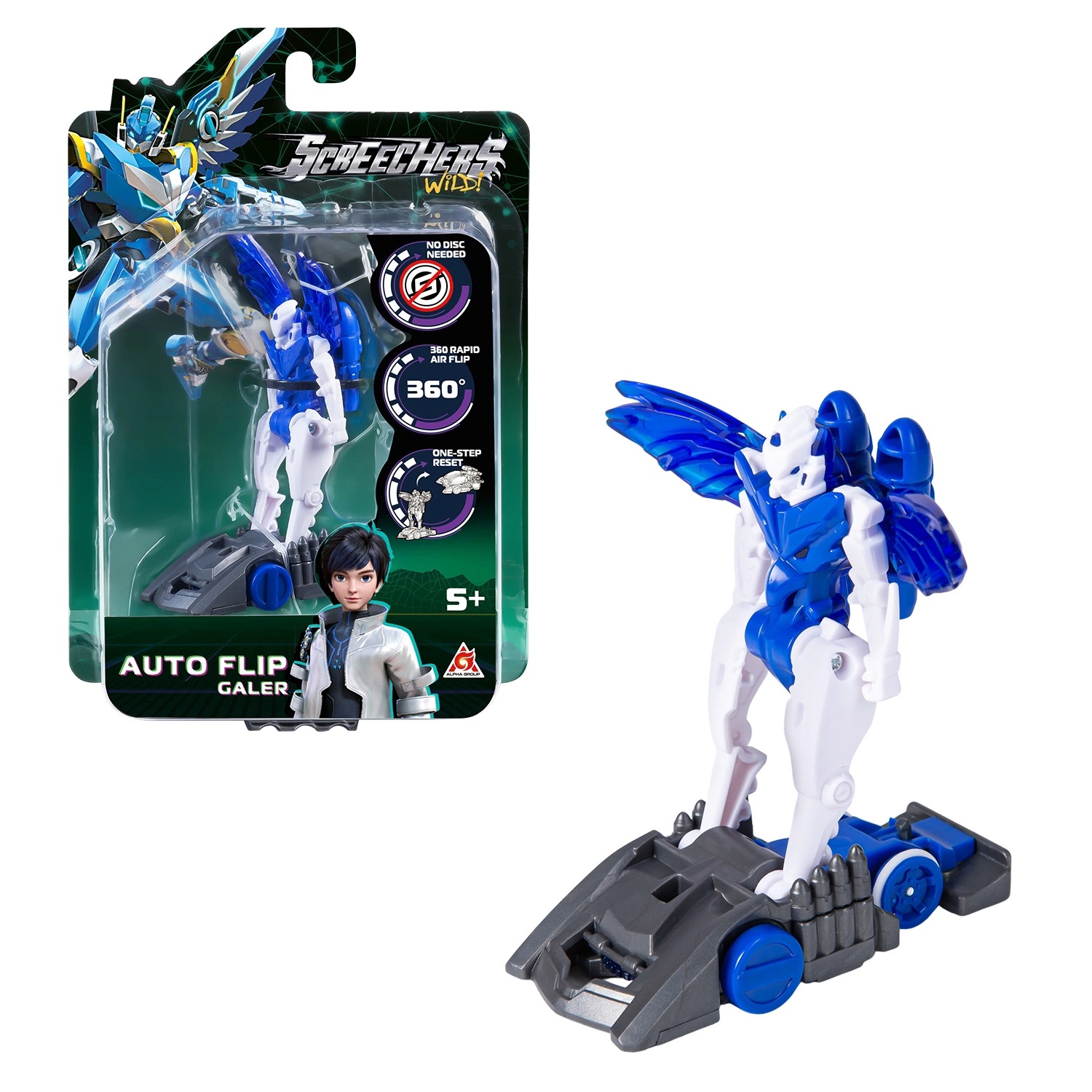 Трансформер Дикие Скричеры Автофлип Геллер S5 - фото 1