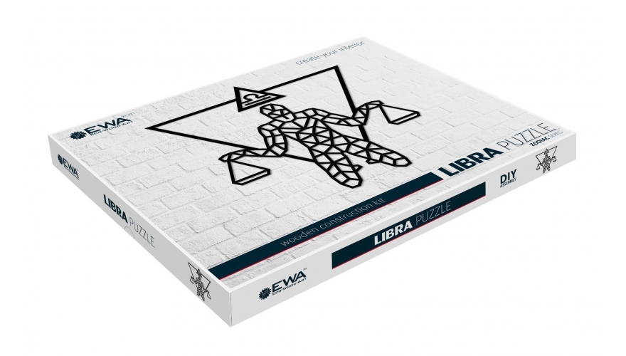 Пазл деревянный Панно Знак Зодиака Весы - миниатюра 2