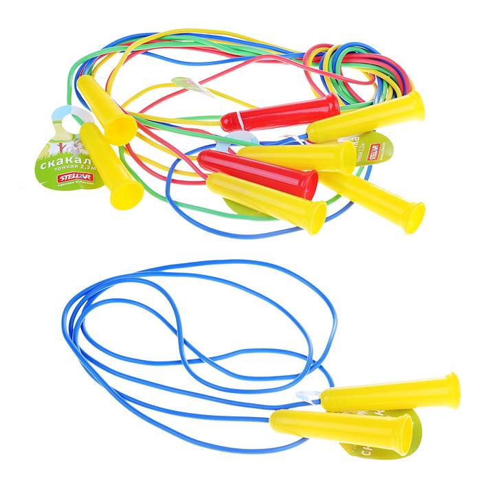 Скакалка 2,2м спортивная Стеллар - фото 1