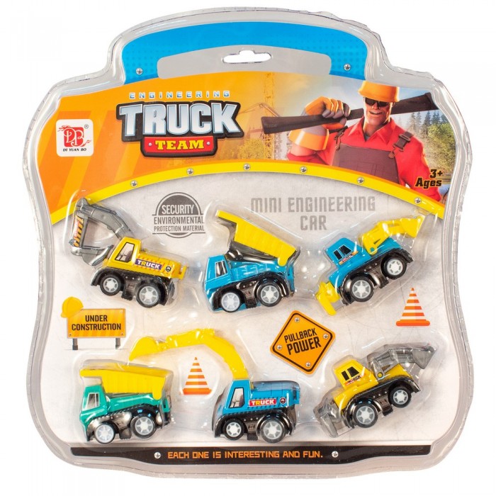 Машины металлические Строительная техника н/б - фото 1