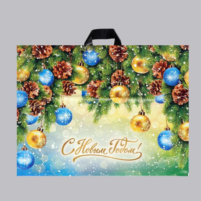 Пакет петлевой Елка шоу 71*55 - фото 1