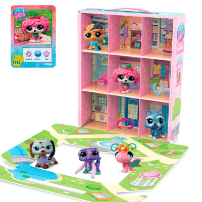 Набор мини - животных Сюжет Зоомагазин Littlest Pet Shop