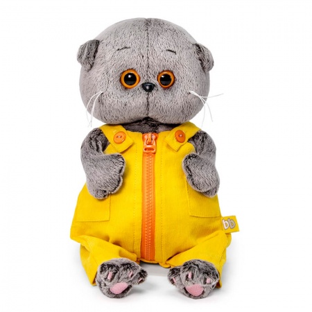 Басик BABY в вельветовом комбинезоне - фото 1