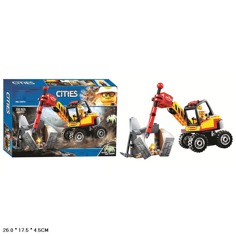 Конструктор Горные работы 132дет. - фото 1