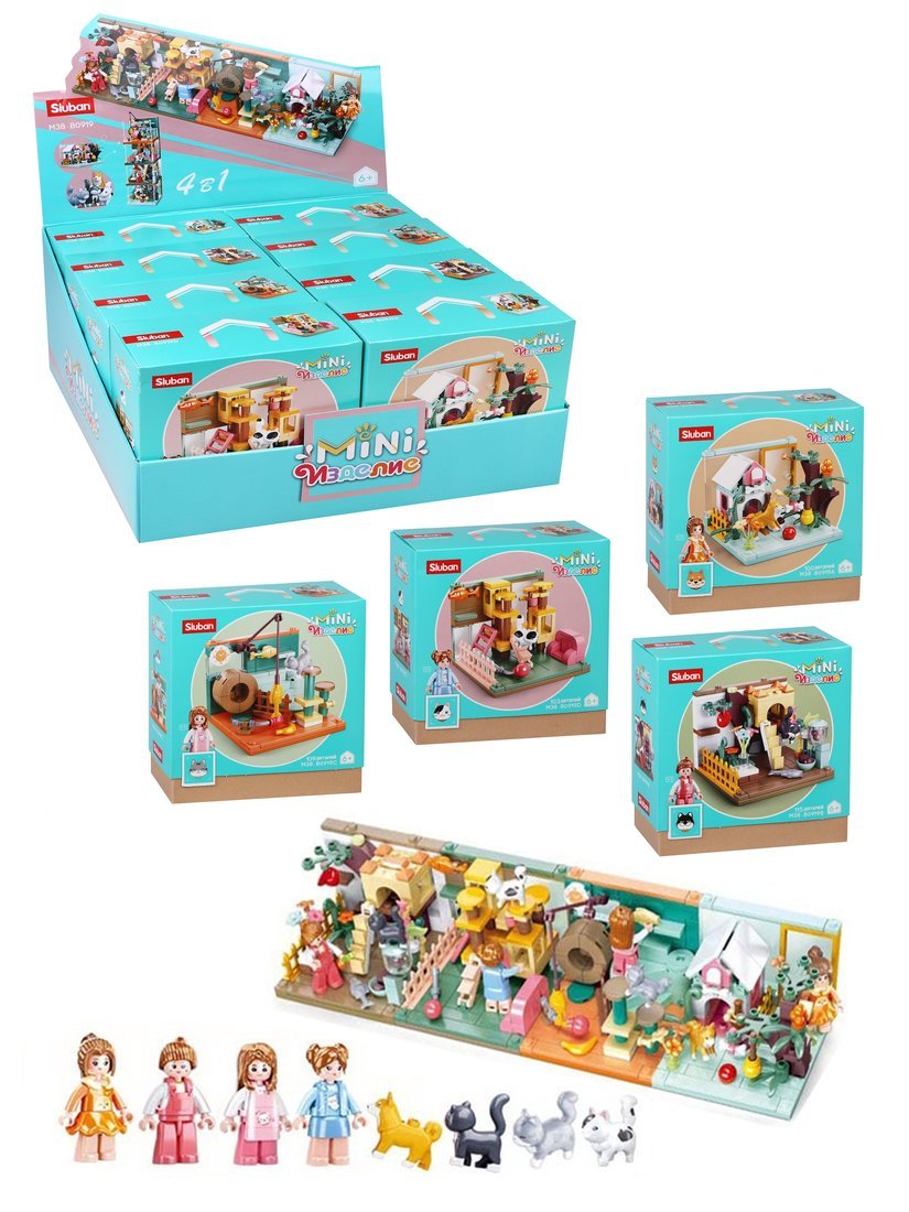 Конструктор СЛУБАН Мини в ассорт. - фото 1