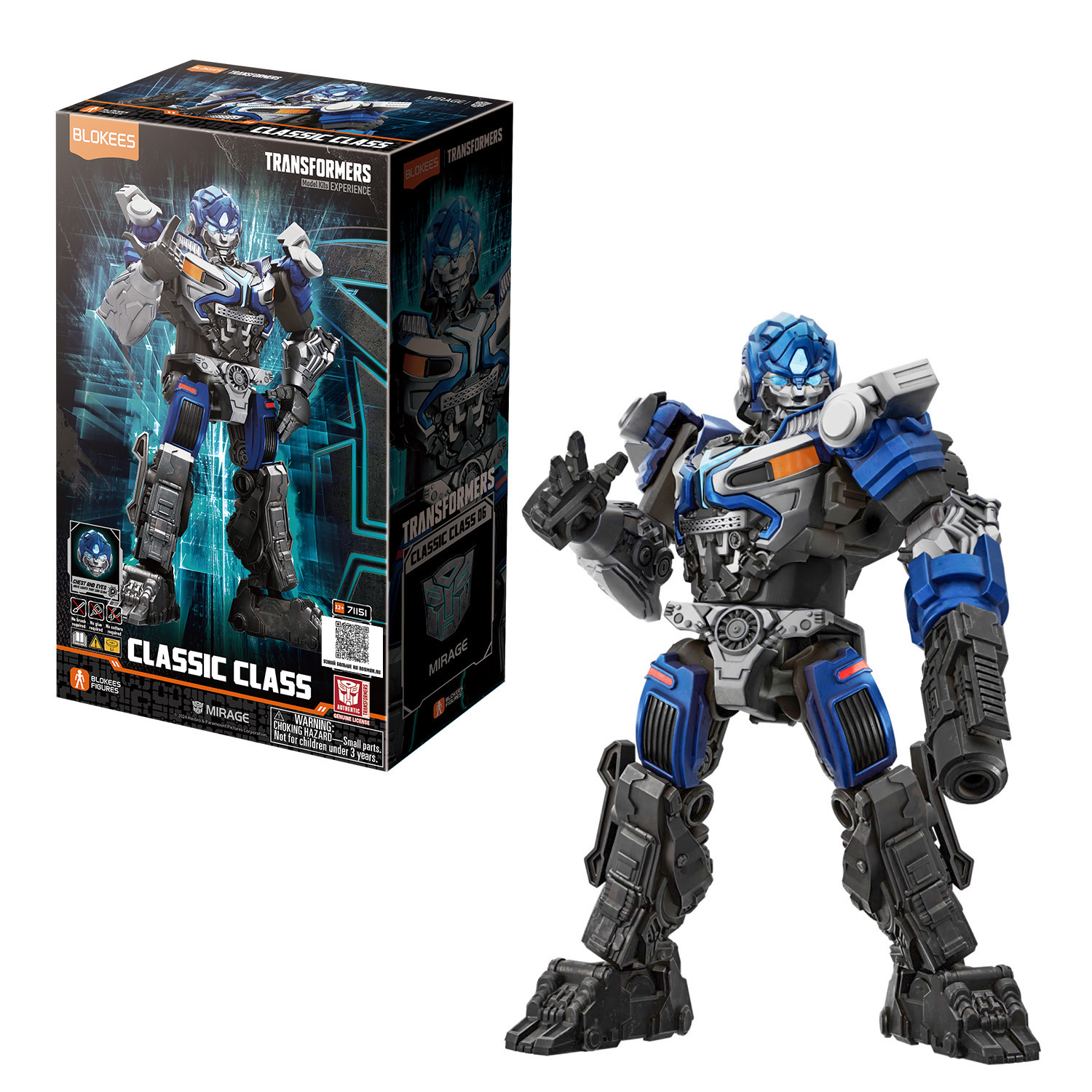 Конструктор Трансформеры Classic Class Мираж Blokees - фото 1