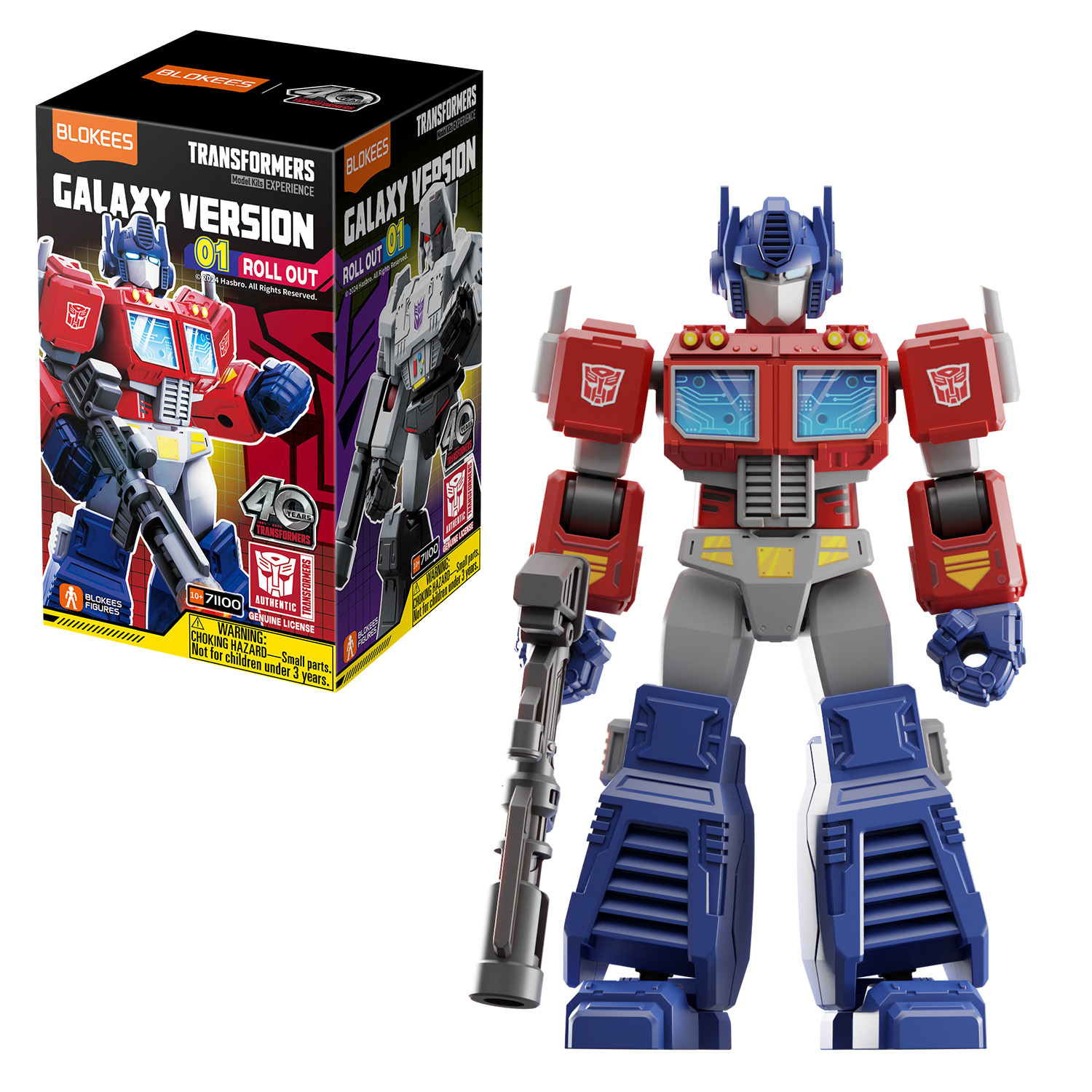 Конструктор Трансформеры Galaxy Roll Out Blokees - фото 1