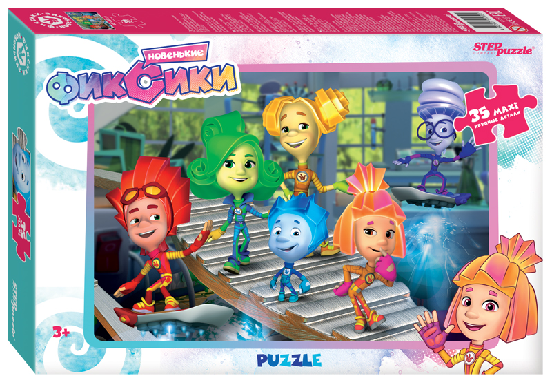 Пазл 35 MAXI Фиксики Step - фото 1