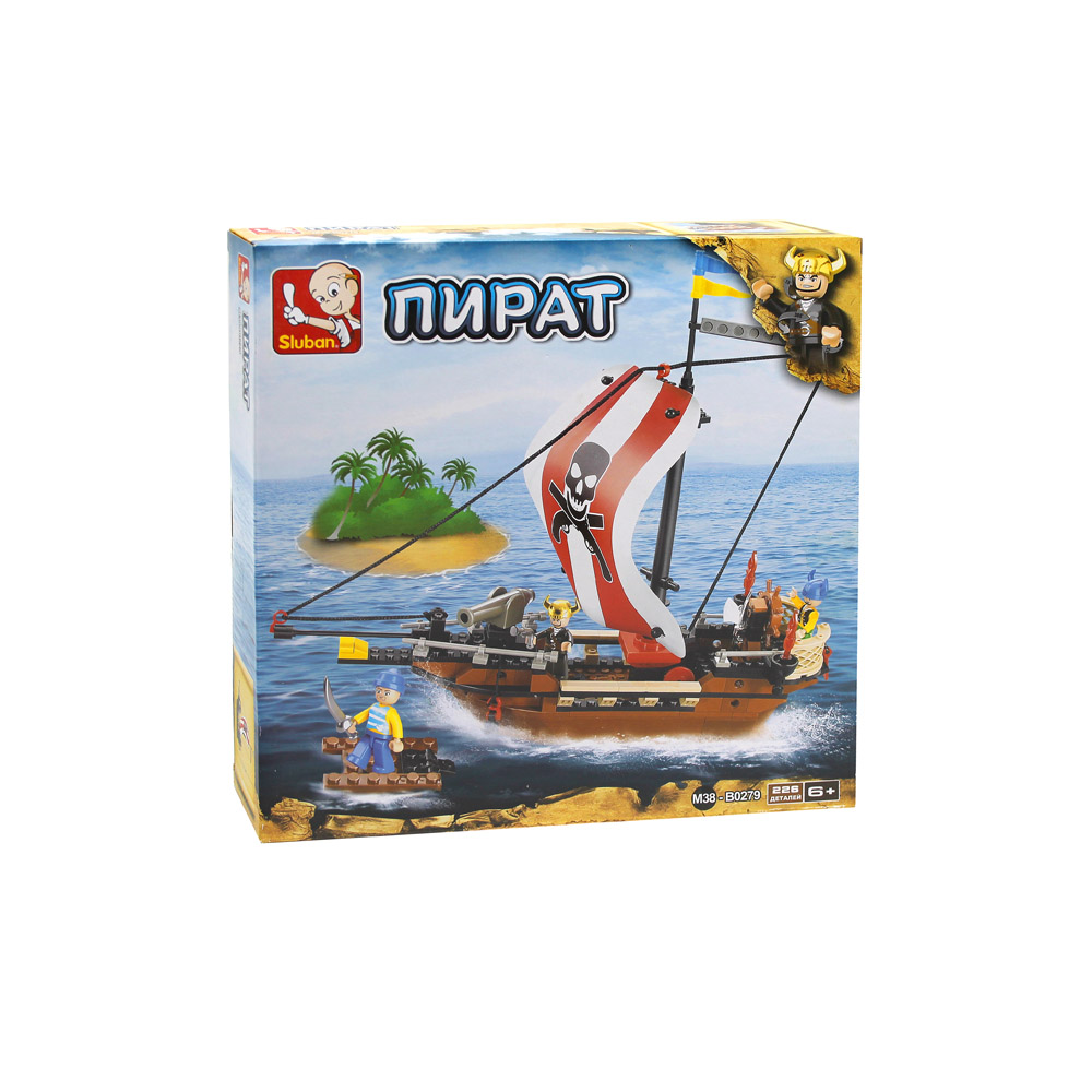 Констр. СЛУБАН Пираты 226д. - фото 1