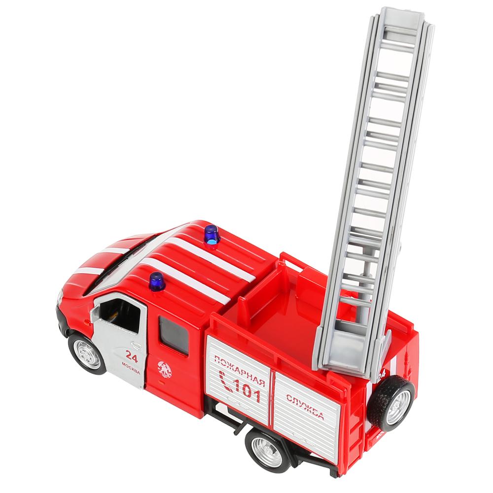 Машина металлическая ТЕХНОПАРК ГАЗЕЛЬ NEXT Пожарная - фото 1