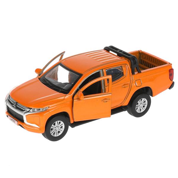 Модель мет. МITSUBISHI I200 13см оранж. ТЕХНОПАРК - миниатюра 2