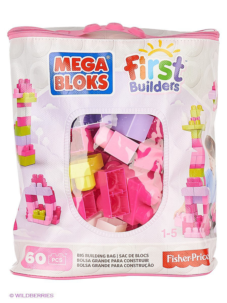 Конструктор блочный MEGA BLOKS 60д. - миниатюра 2