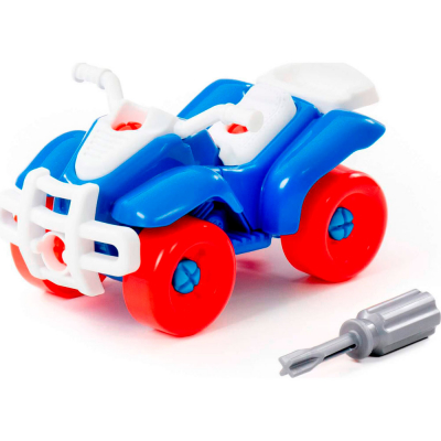 Конструктор винтовой Квадроцикл 24эл. в/п Полесье - фото 1