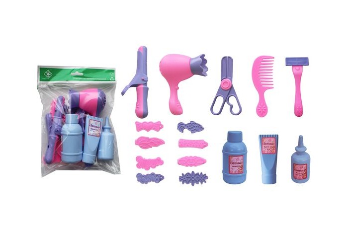 Набор парикмахерский №2 17 предм. в/п - фото 1