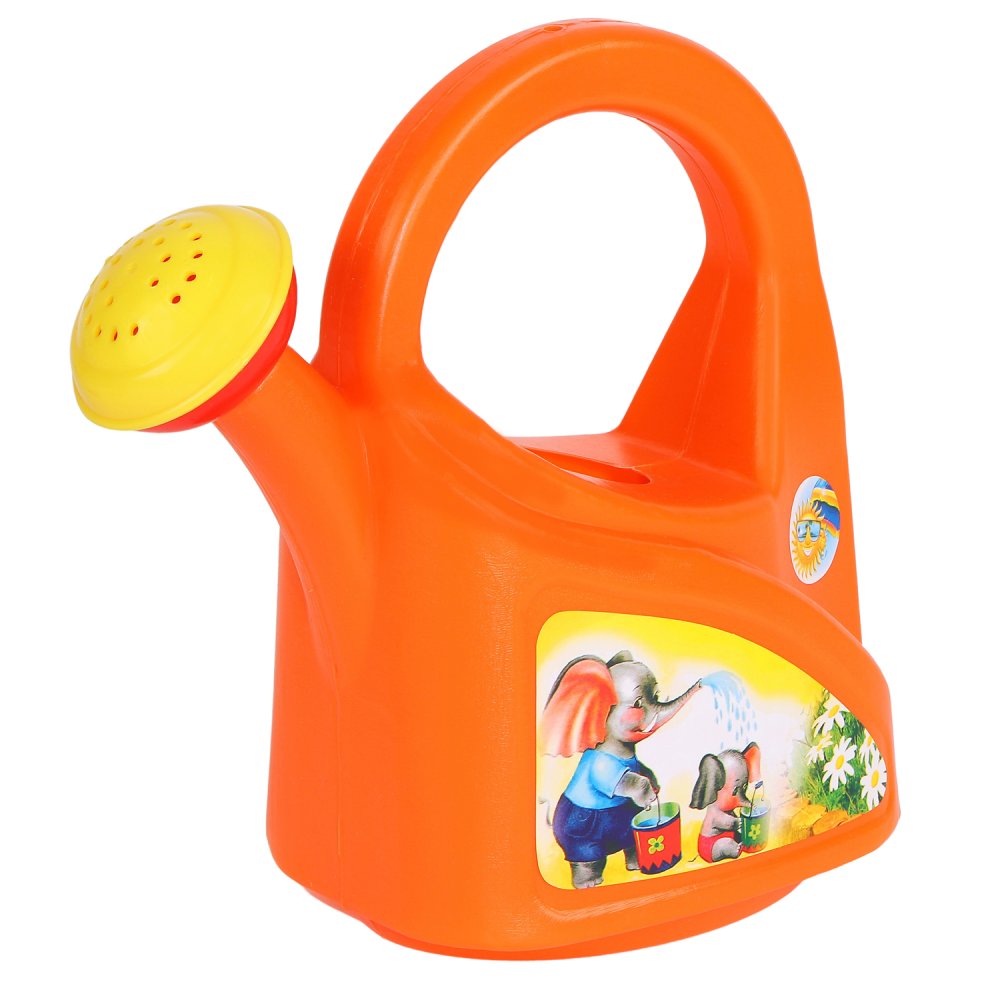 Лейка 1,4л оранж. - фото 1