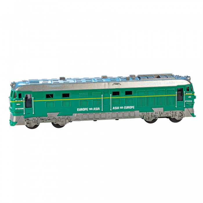 Поезд инерционный (свет,звук) - миниатюра 2